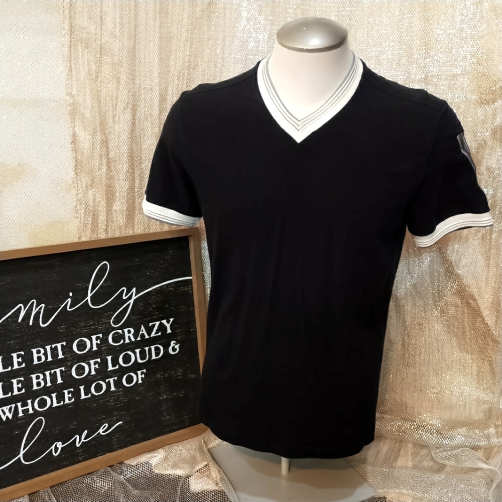 VERSACE BLACK T SHIRT FOR MEN